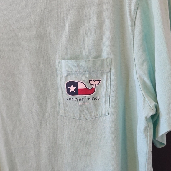 Vineyard Vines Light Green Short Sleeve Tee - Picture 2 of 4